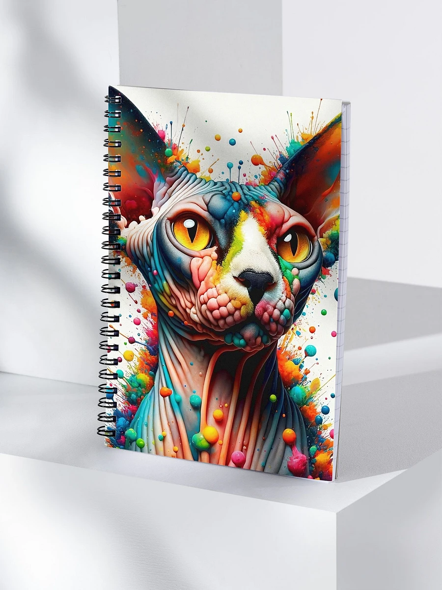 Spiral Notebook: Sphynx 2 product image (4)