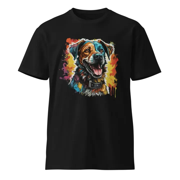 Vibrant Canine Dream Unisex T-Shirt product image (1)