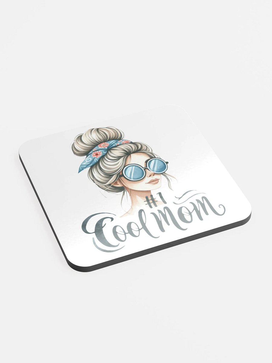 Chic #1 Cool Mom Cork Coaster product image (1)