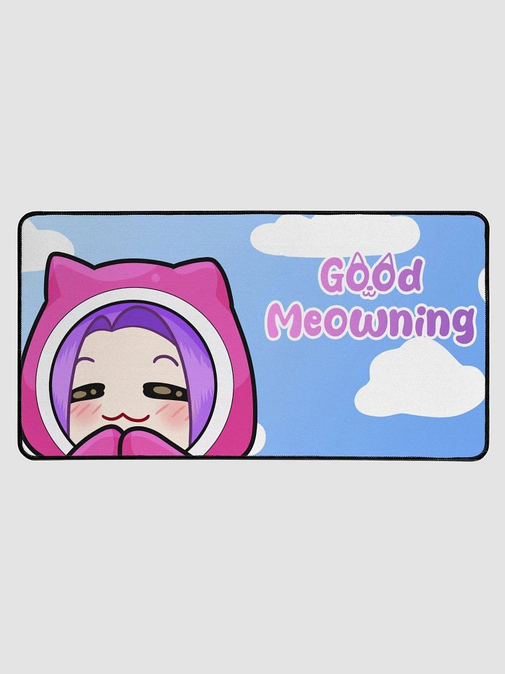 Good Meowning Desk Mat product image (1)