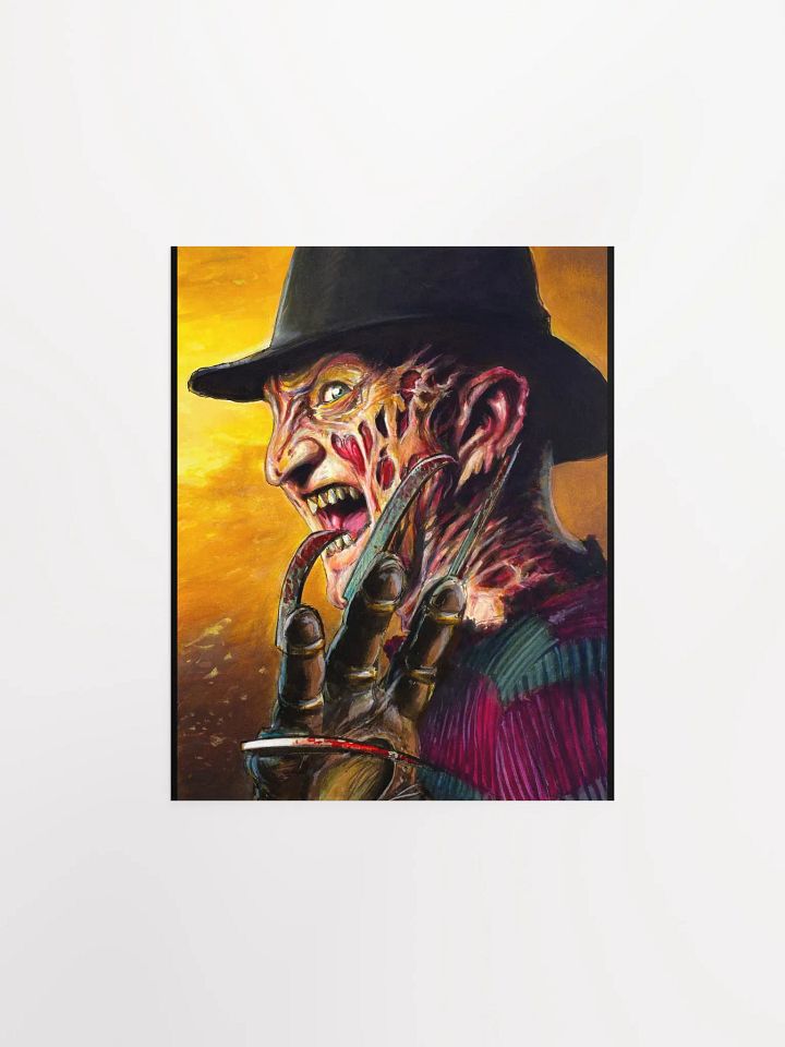 Nightmare on Elm Street Freddy Krueger Matte Print product image (1)