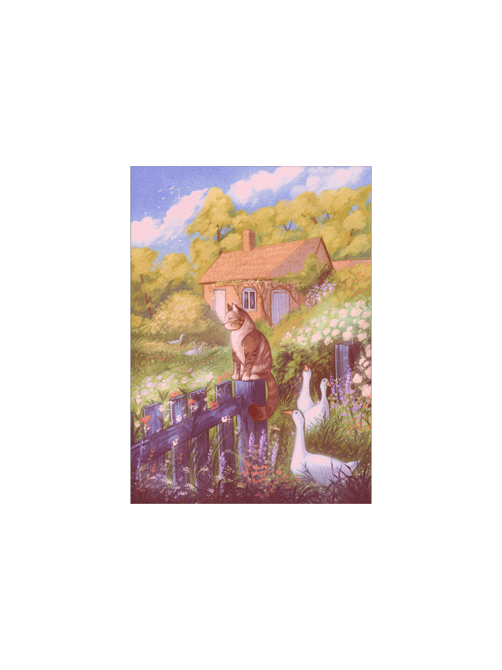 Countryside in summer | Matte paper poster product image (1)