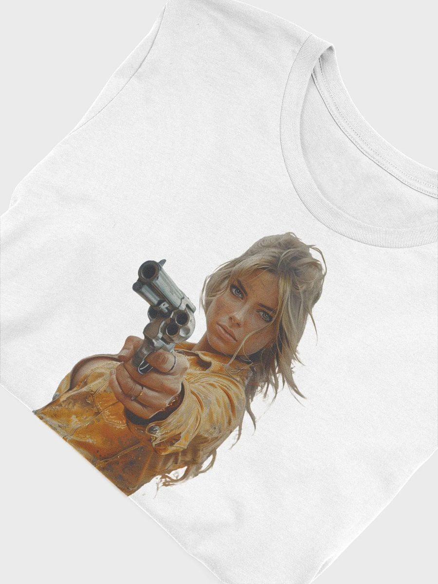 Cow girl t-shirt (White) product image (4)