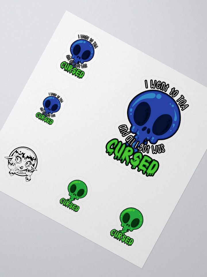 All I Got Was Cursed - Shaman - Sticker Sheet product image (2)