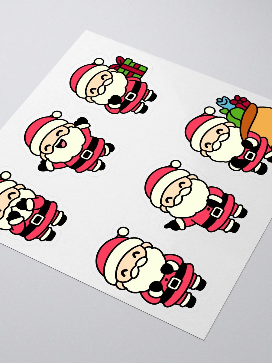 Cute Santa Christmas Stickers – Perfect for Cards, Gifts, and DIY Projects product image (3)