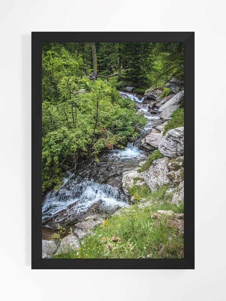 Print Fine Art - Alpine Serenity – Wild Mountain Stream product image (1)