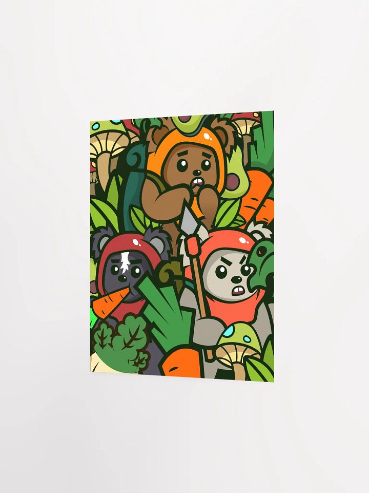 Day Bear Garden Poster Print product image (7)