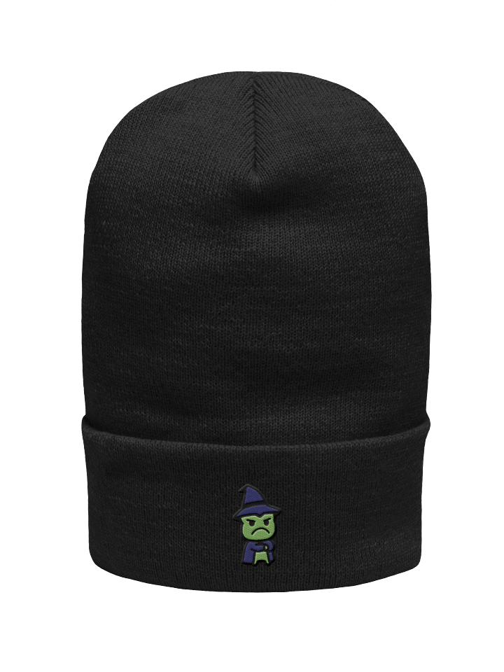 Witch Phrog Cuffed Beanie - Embroidered product image (5)