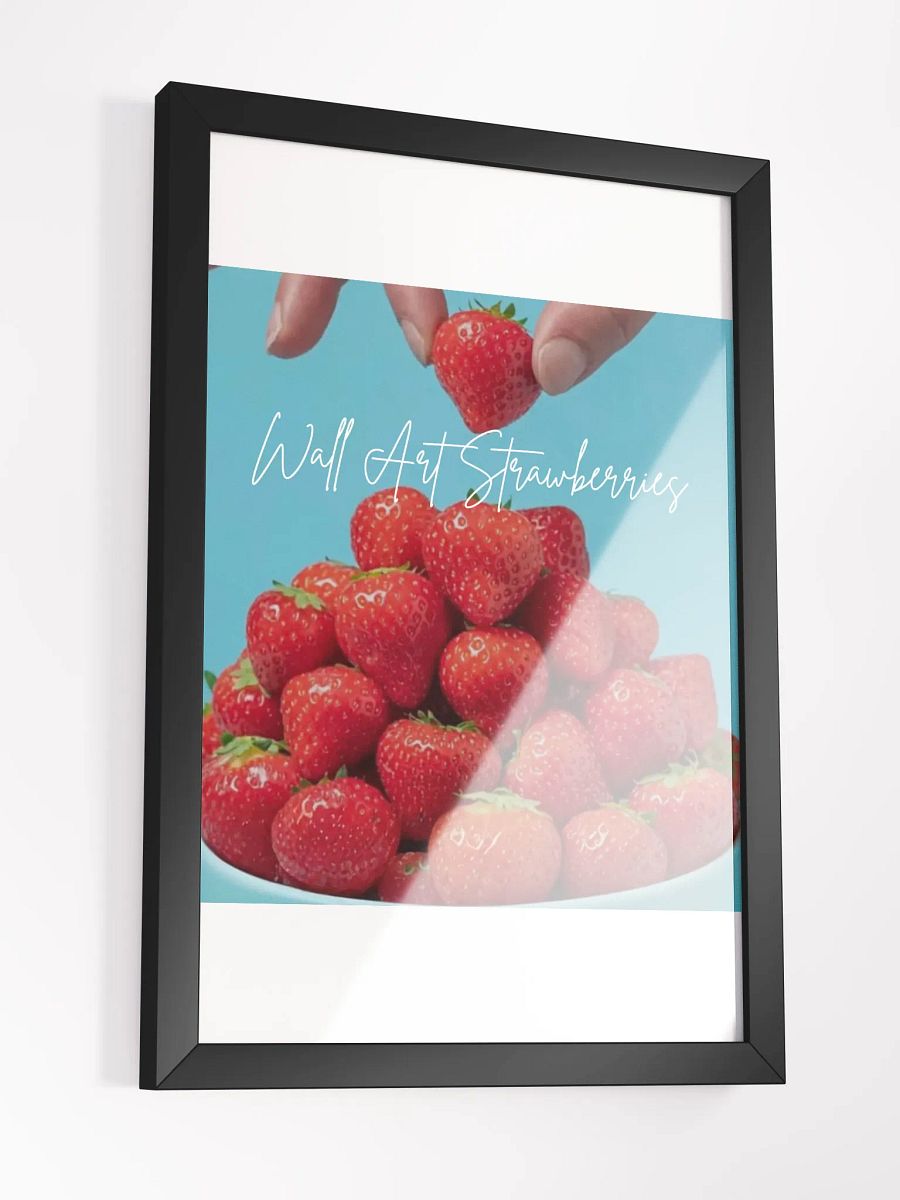 Wall Art Strawberries Framed High-Quality Matte Poster (in) product image (13)