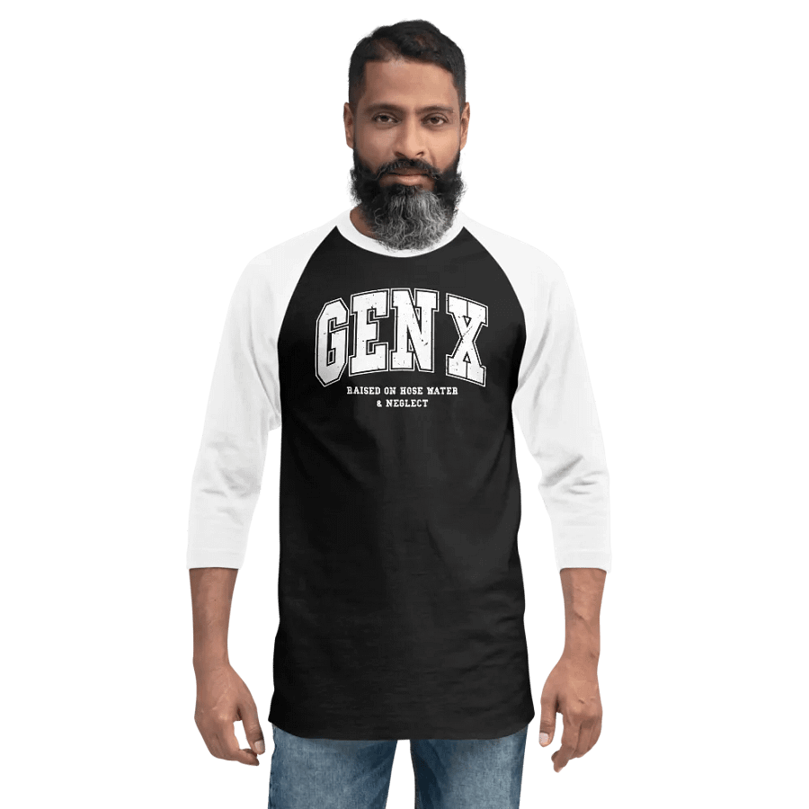 GEN X Stylized Raglan Tee product image (2)