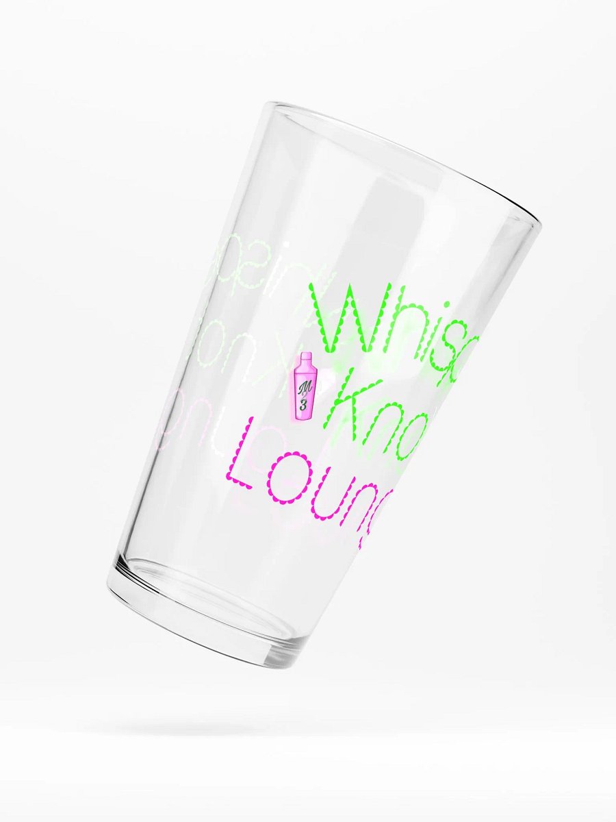 Whisper Knot Lounge Pint Glass (option A) product image (6)
