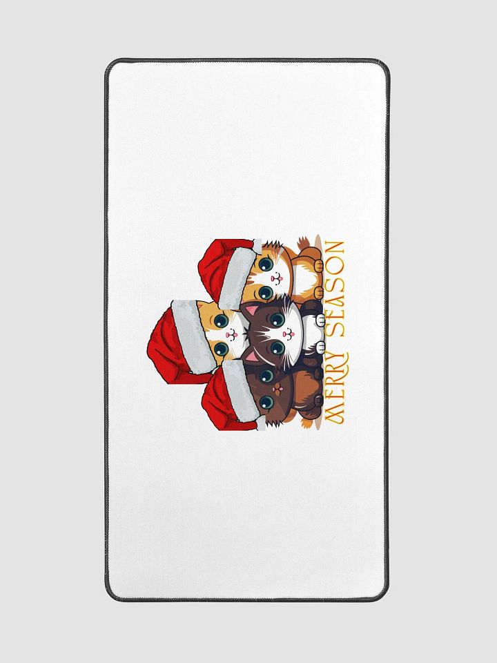 Festive Cats Desk Mat product image (2)