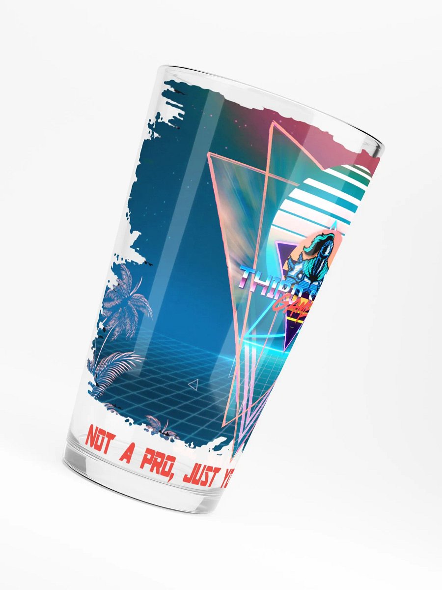 Third String Gamer Drinking Glass product image (6)