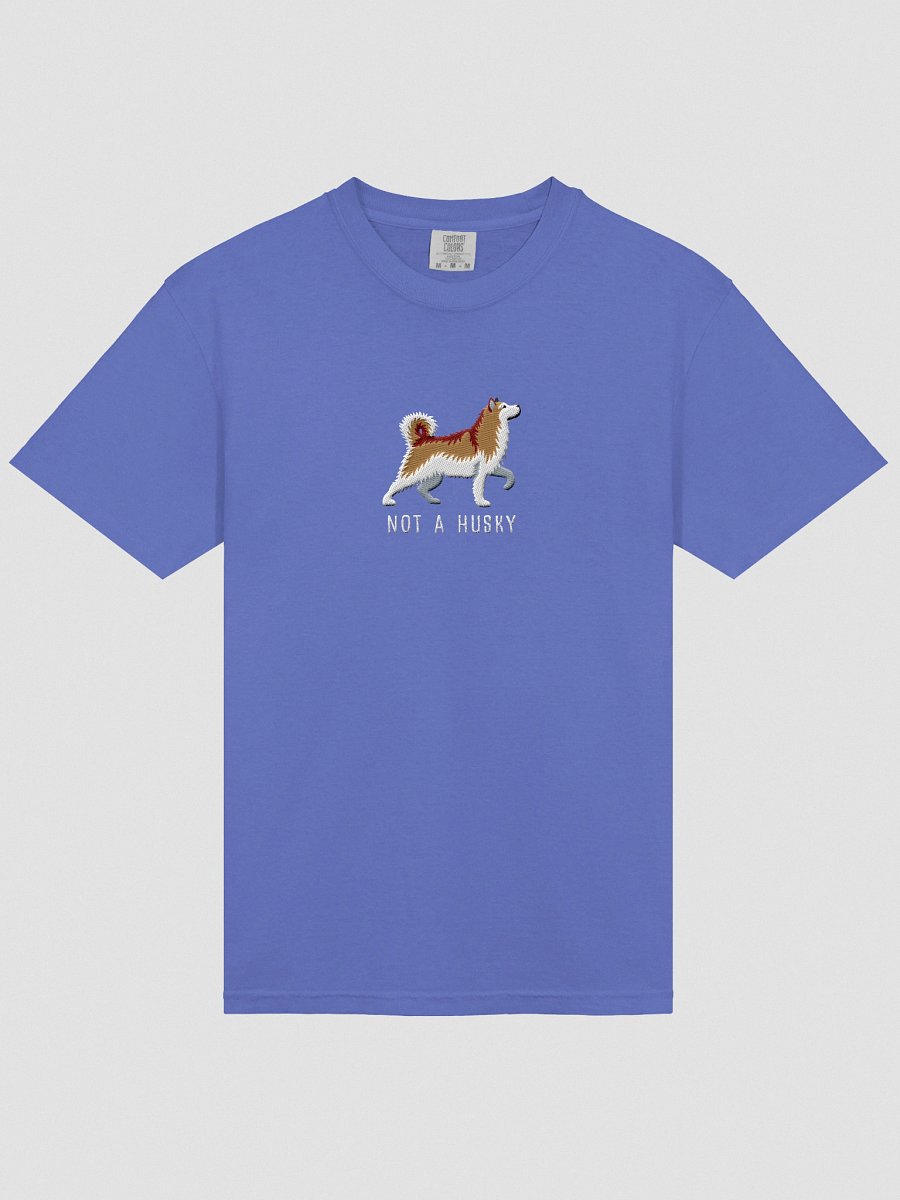 Not a Husky T-Shirt(Embroidered) of an Alaskan Malamute(Brown & White) product image (43)