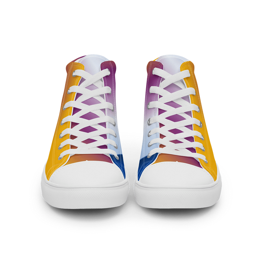 Gradient Vibes Men's High Tops product image (13)