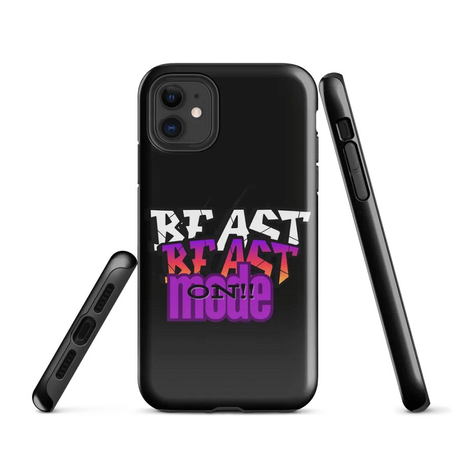 BEAST MODE ON!! Tough iPhone® Case product image (1)