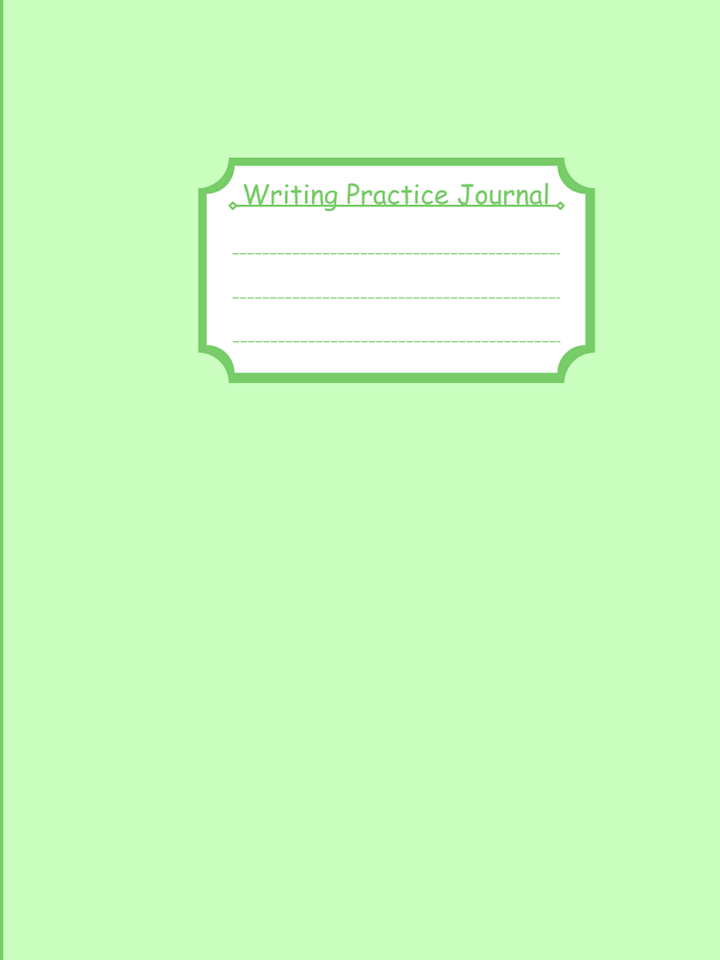 Pastel Green Digital Writing Practice Journal product image (1)