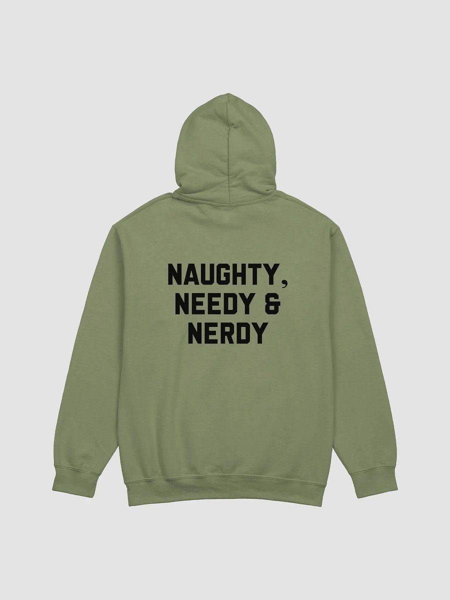 Naughty, Needy & Nerdy (BOLD Black) - Hoodie product image (15)