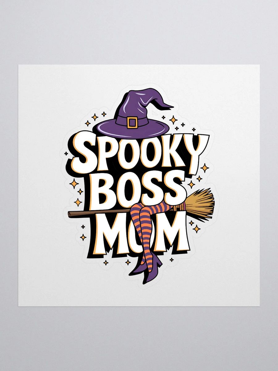 Spooky Boss Mom Witchy Sticker Set product image (1)