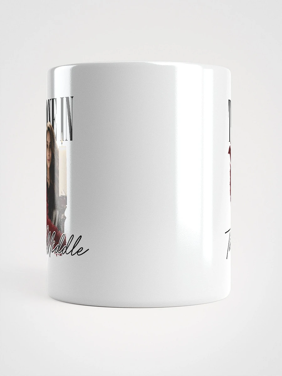The One In The Middle (White Mug - Black Version) product image (5)