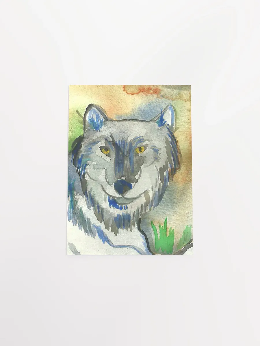 Gray Wolf Art Print product image (13)