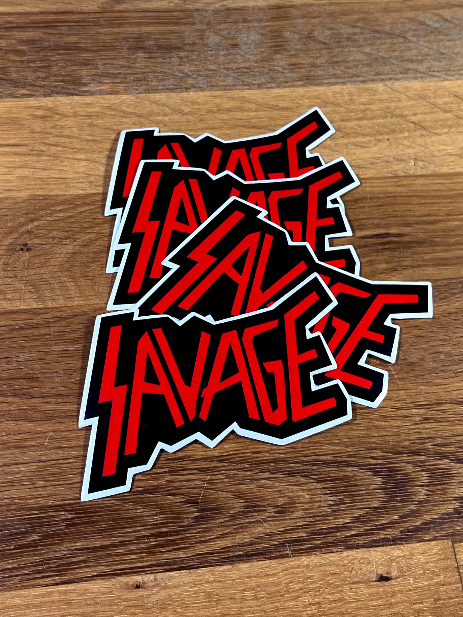 Savage Sticker (4 pack) product image (3)