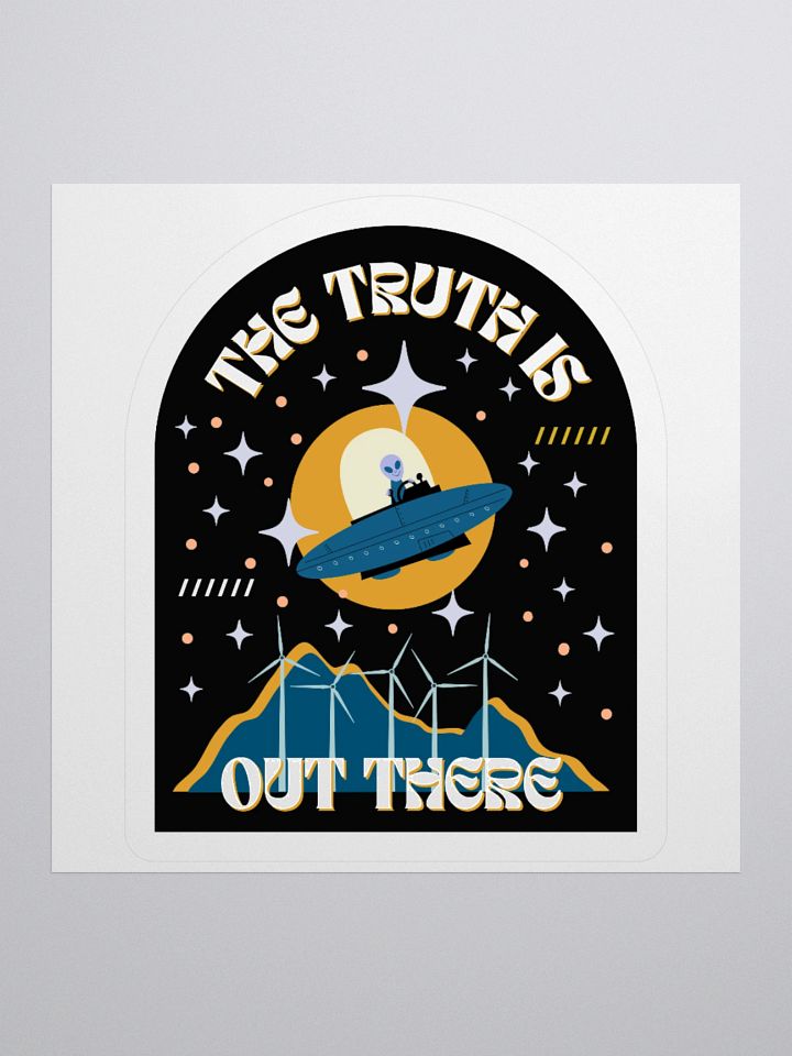 UFO Sighting Sticker product image (2)