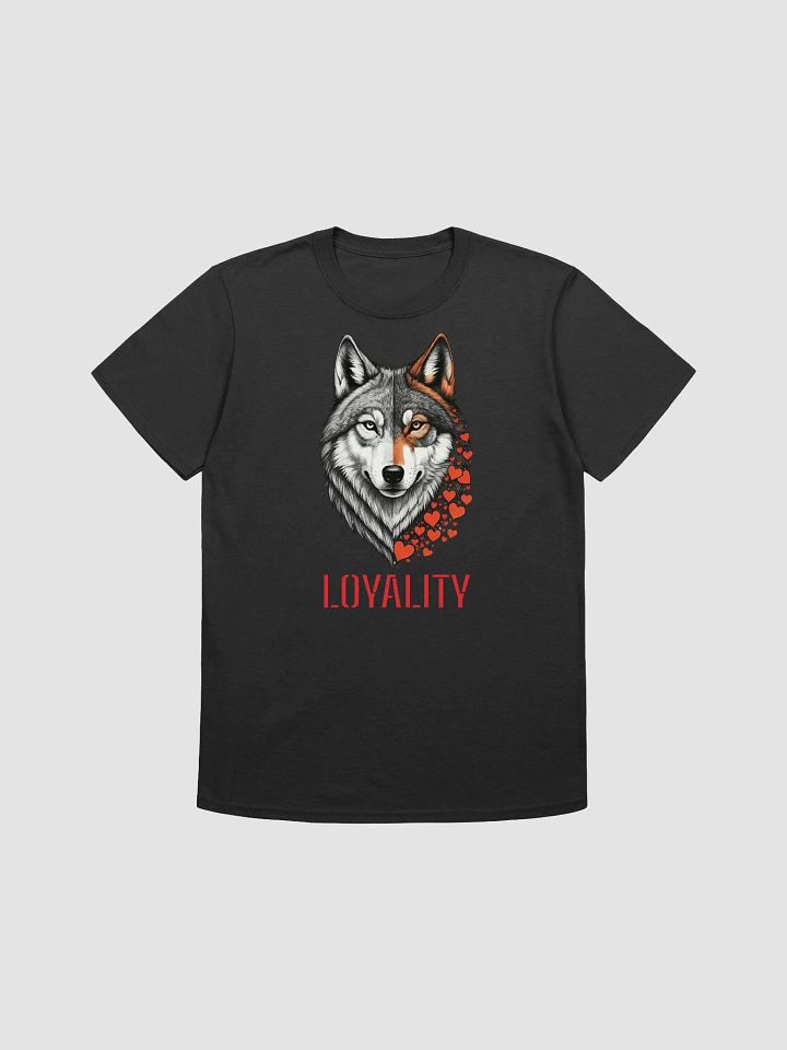Loyalty Split Wolf Unisex T-Shirt product image (2)