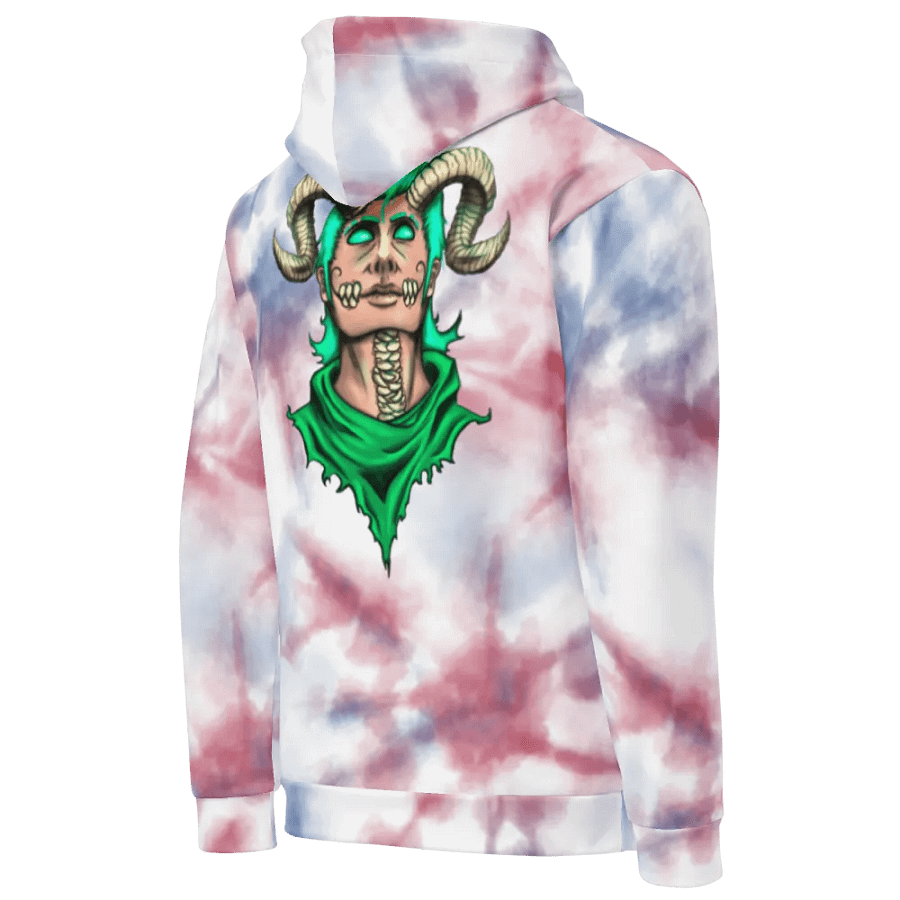 Death Metal Tie-Dye Hoodie product image (5)