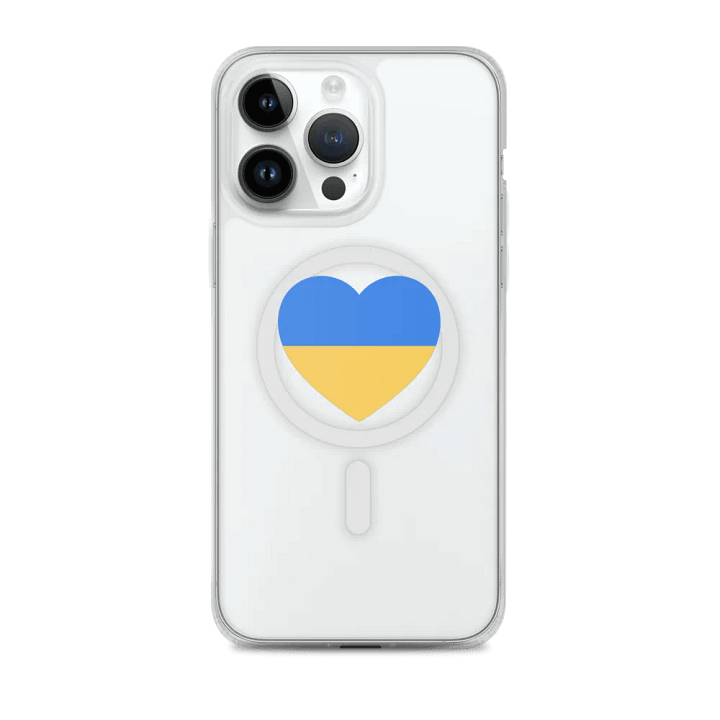 DuoTone Heart MagSafe® Clear Case product image (2)