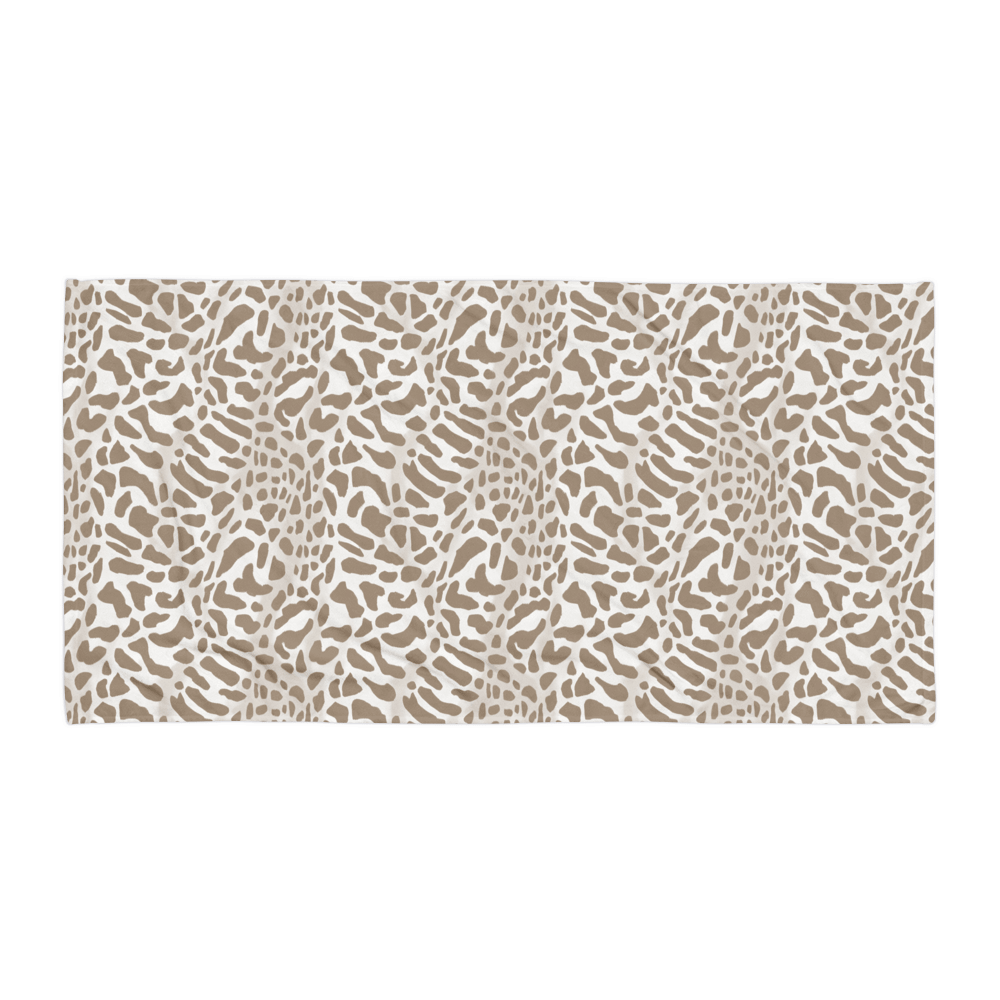Cappuccino Giraffe Towel product image (1)