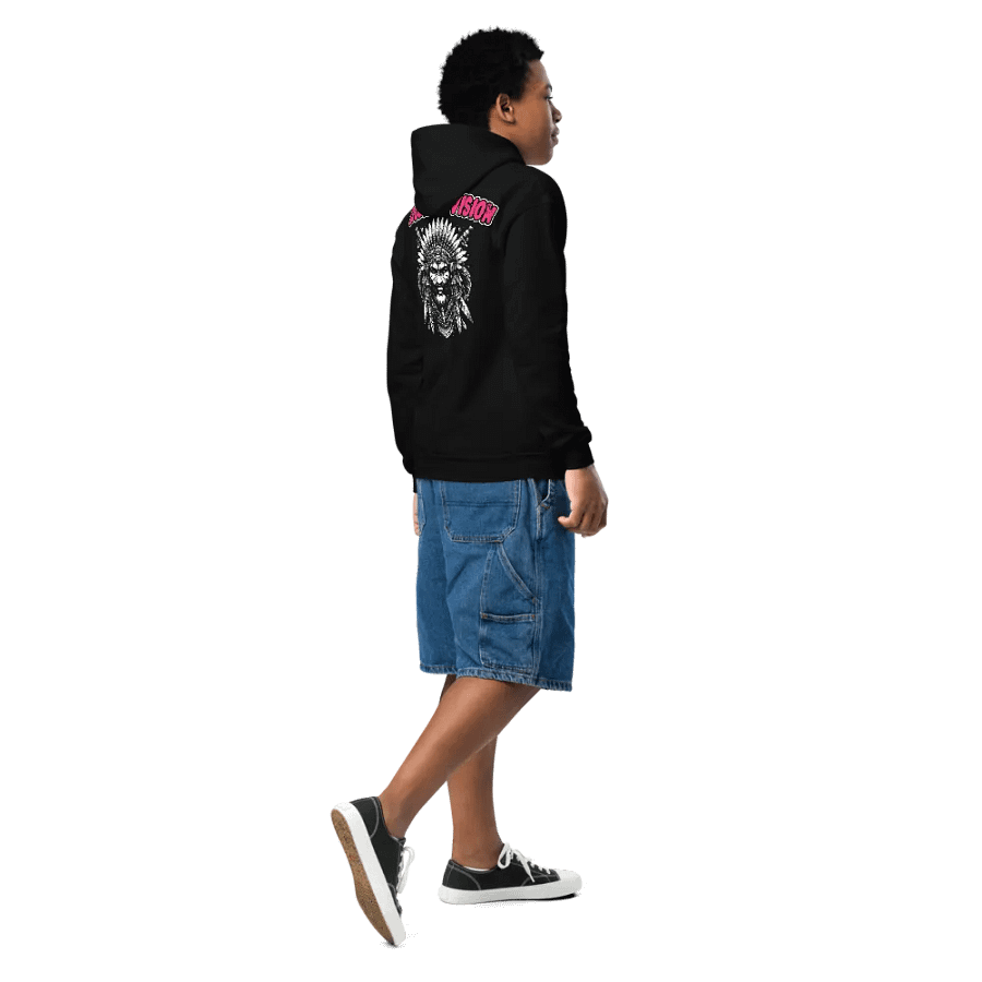 Warrior Back Kid Hoodie product image (4)