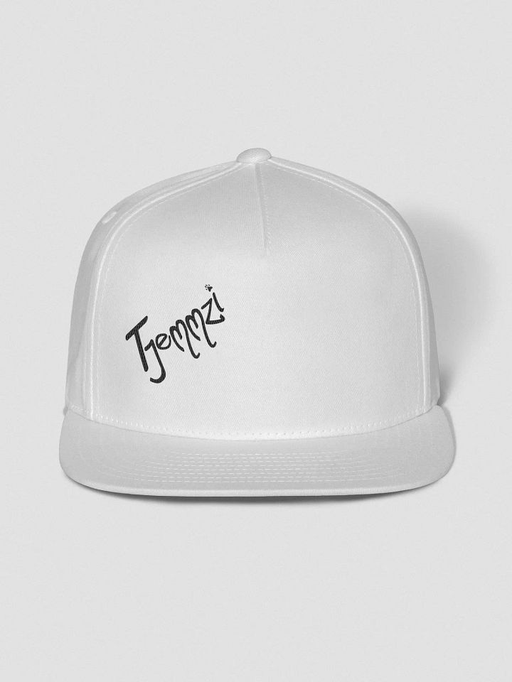 Tjemmzi Flat Bill Snapback (black detail) product image (1)