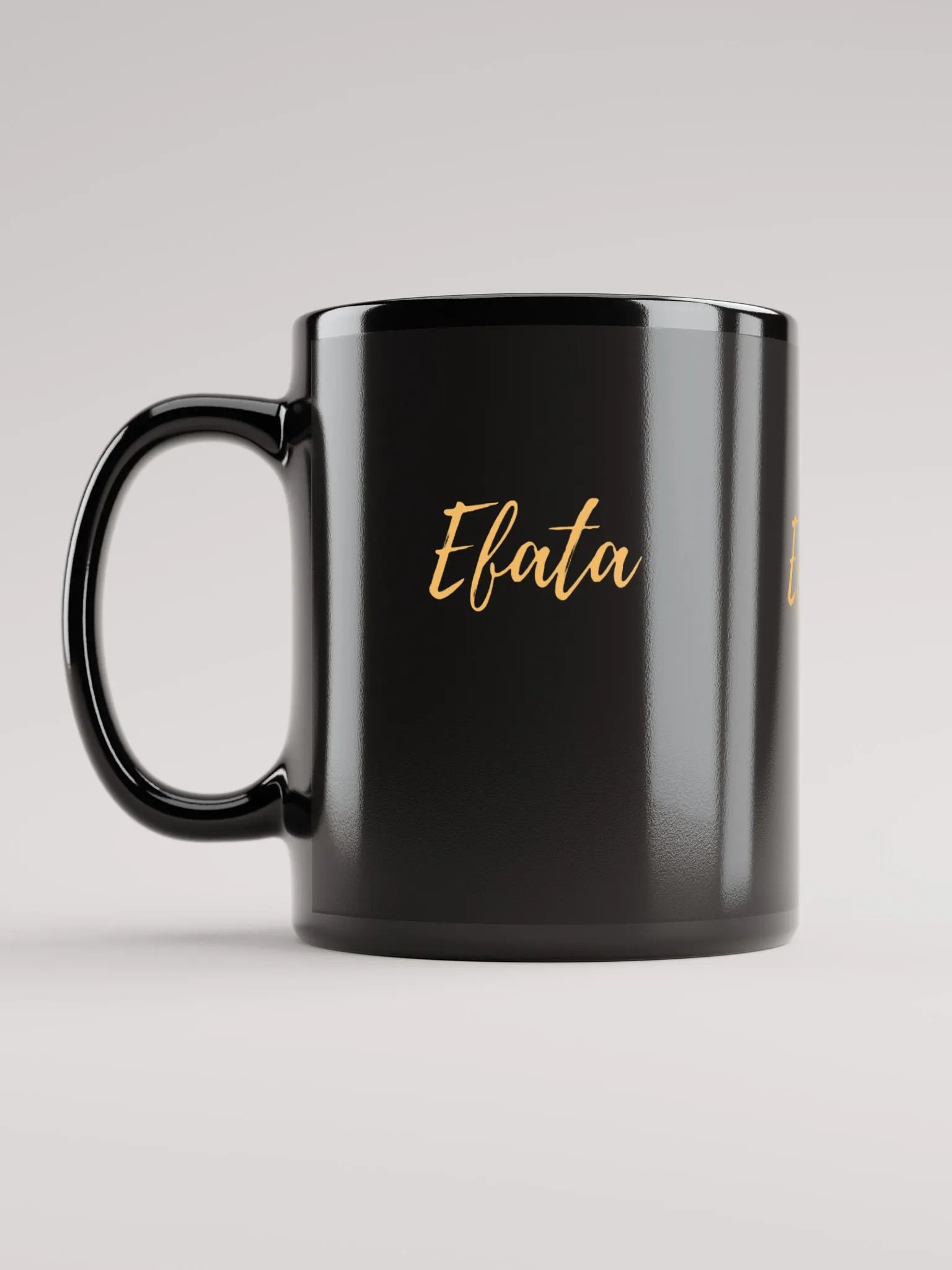 Black Glossy Mug- EFATA Mystique product image (12)