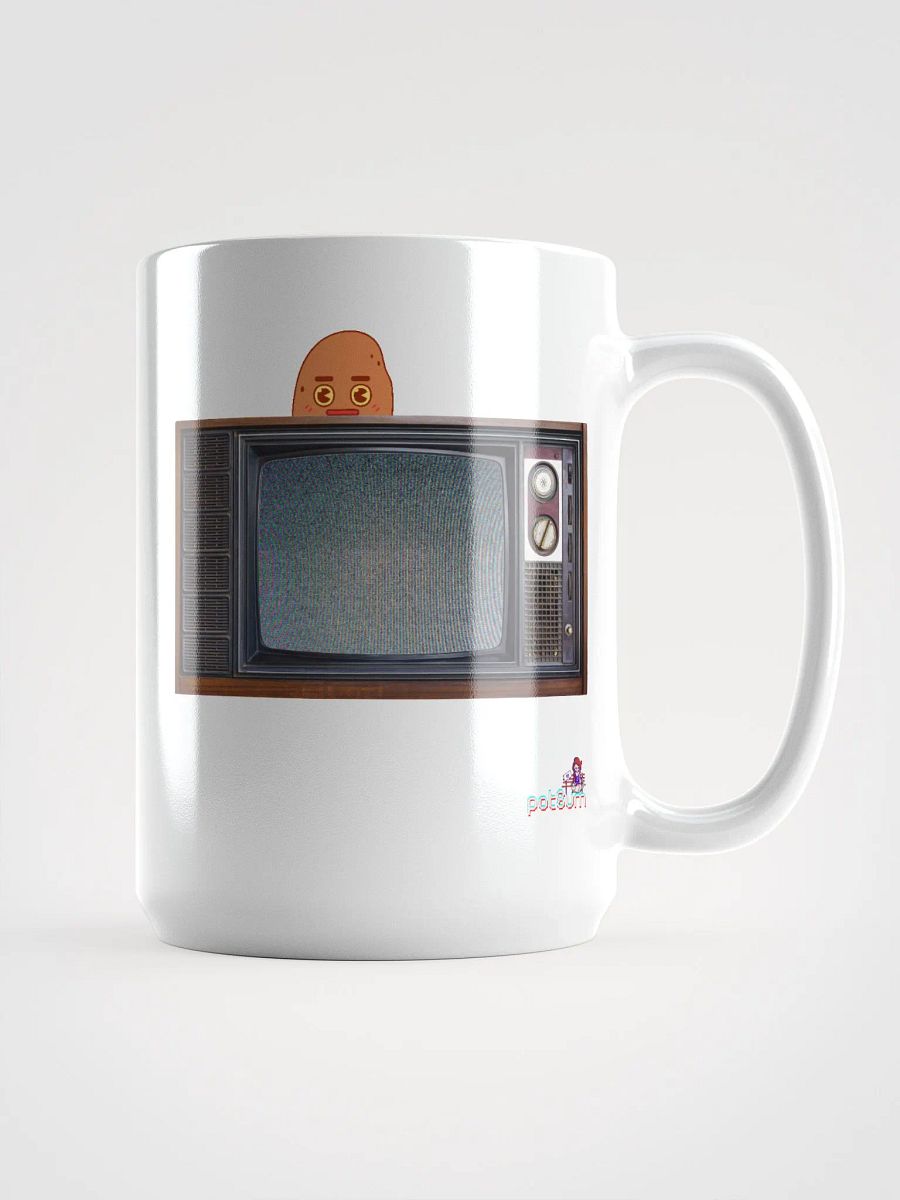 TATERVISION white glossy mug product image (5)