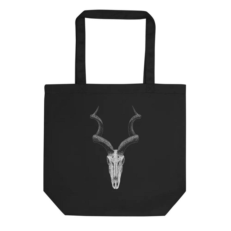 Kudu Skull Eco Tote product image (1)