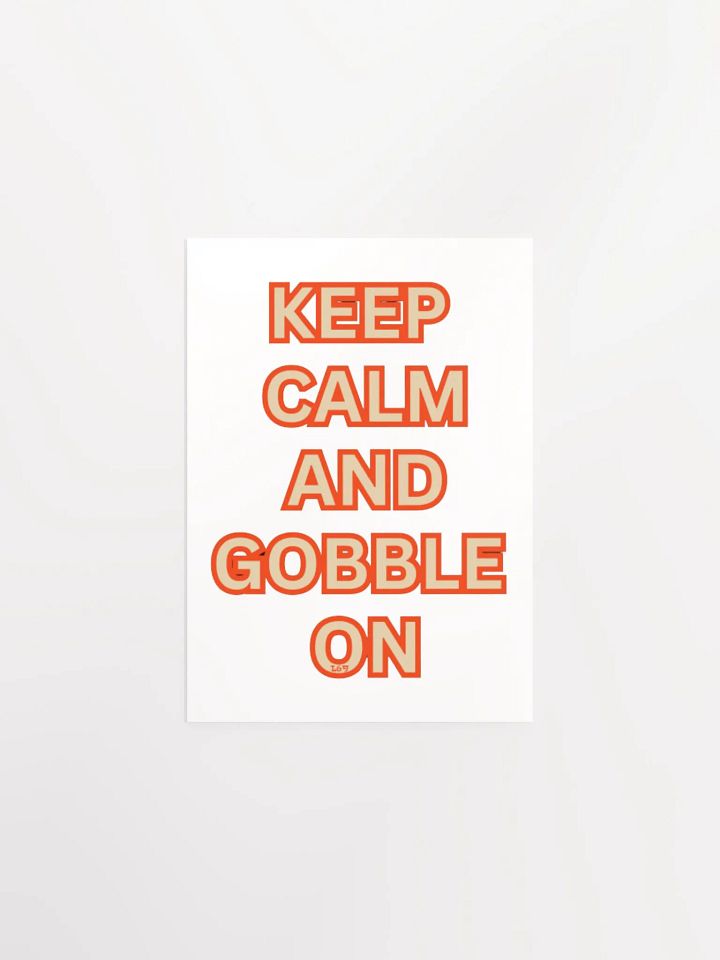 KEEP CALM AND GOBBLE ON product image (4)