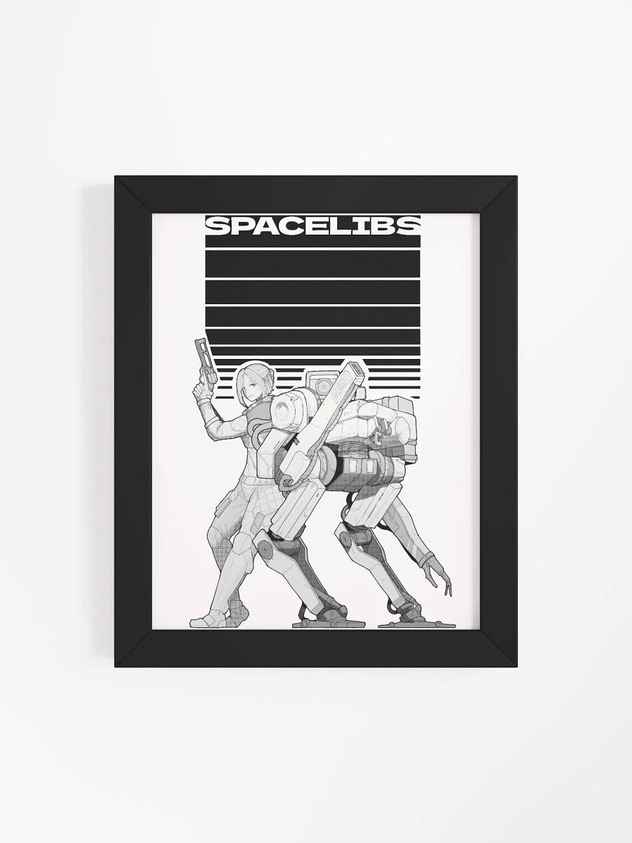 SpaceLibs Fancy Framed Print product image (4)