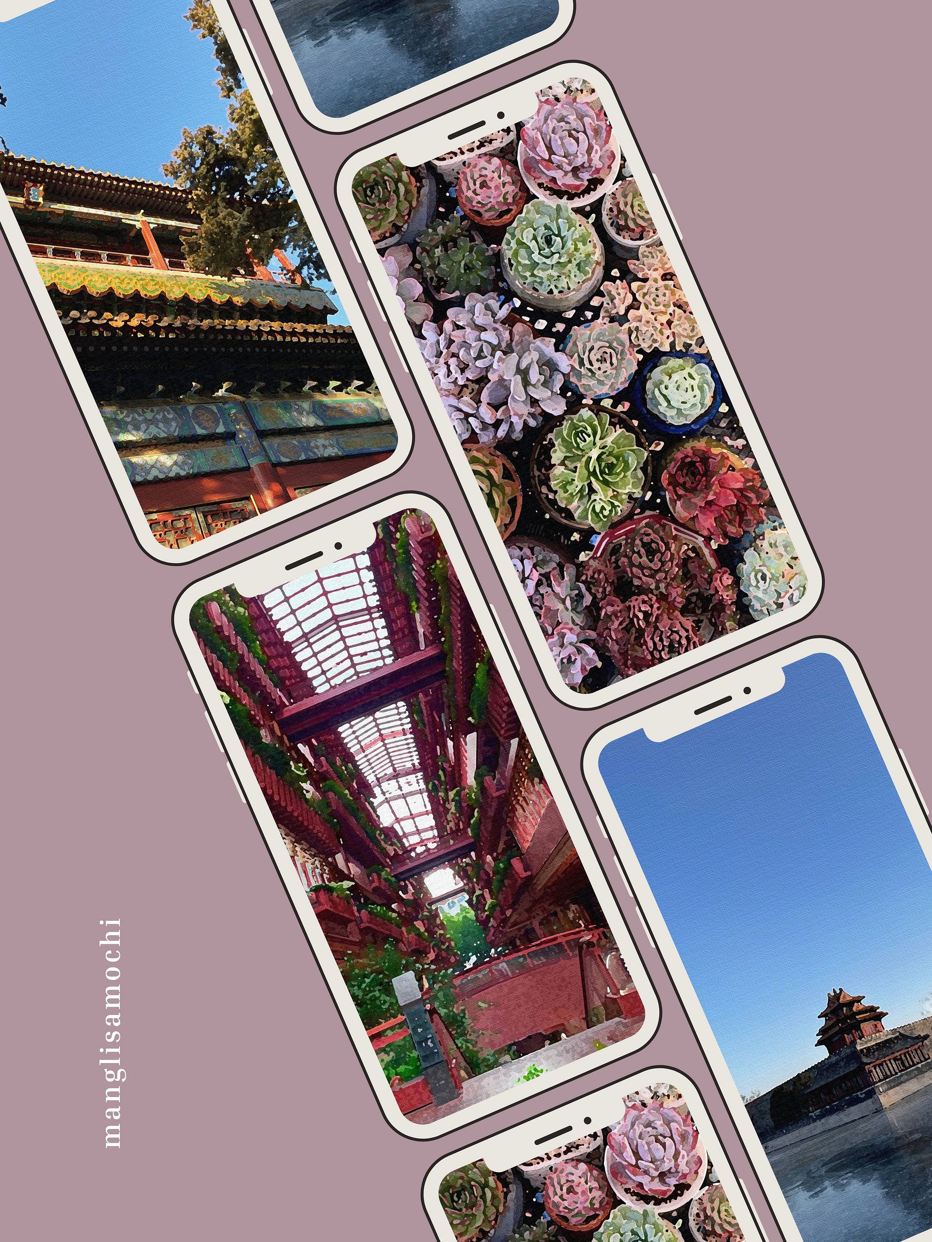 Bright&Colorful / Digital Wallpaper Set product image (1)
