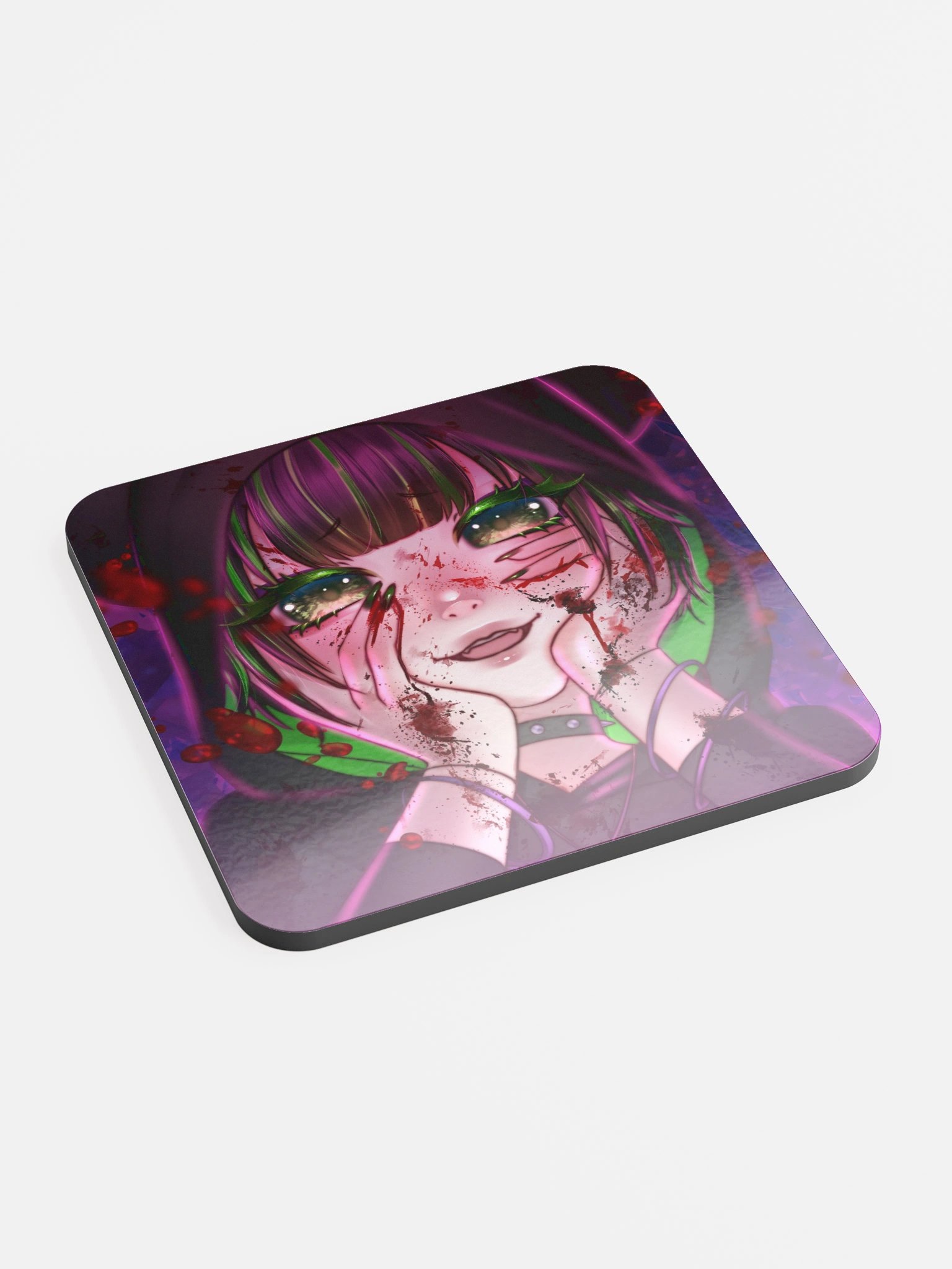 Yandere Vex Cork Coaster product image (2)