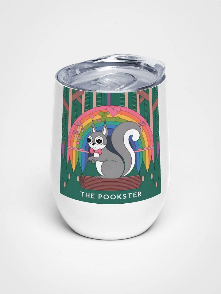 Rainbow Squirrel Wine Tumbler product image (1)