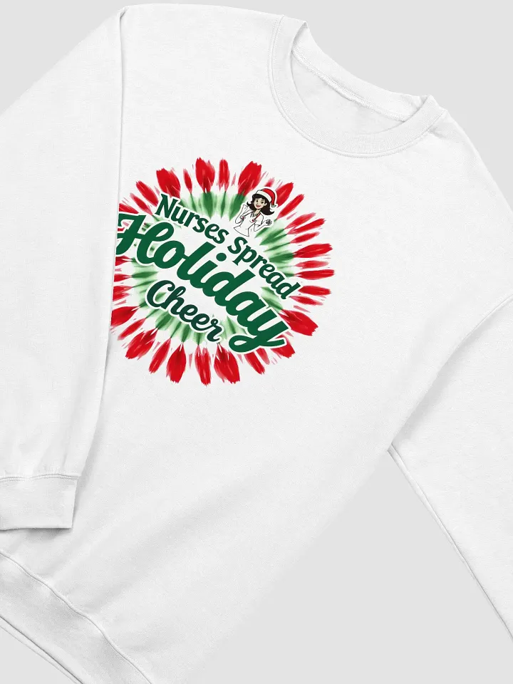 Nurse Holiday Cheer Wreath Sweatshirt product image (8)