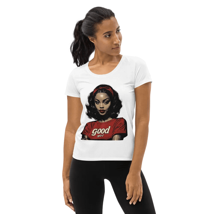 Confident Curls Women's Athletic Tee product image (1)
