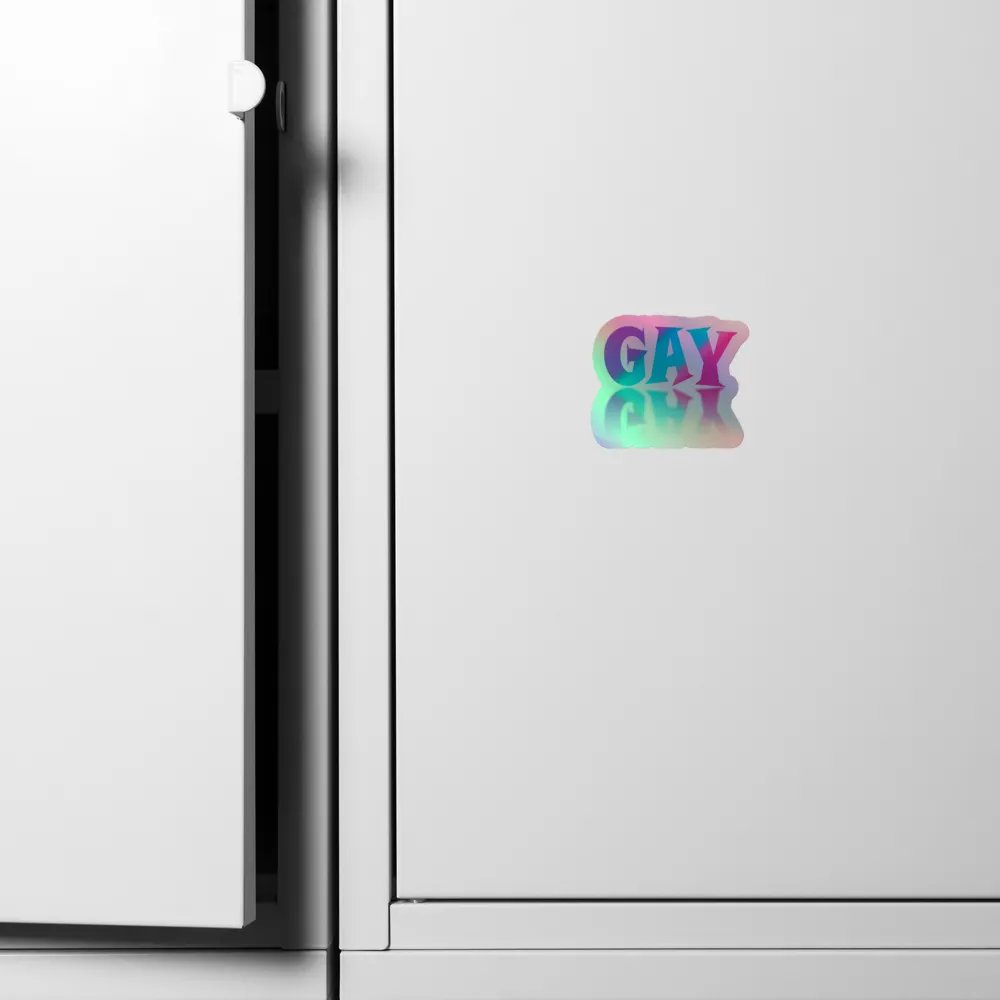 Gay Reflections (LAG Colors) Holographic Sticker product image (4)
