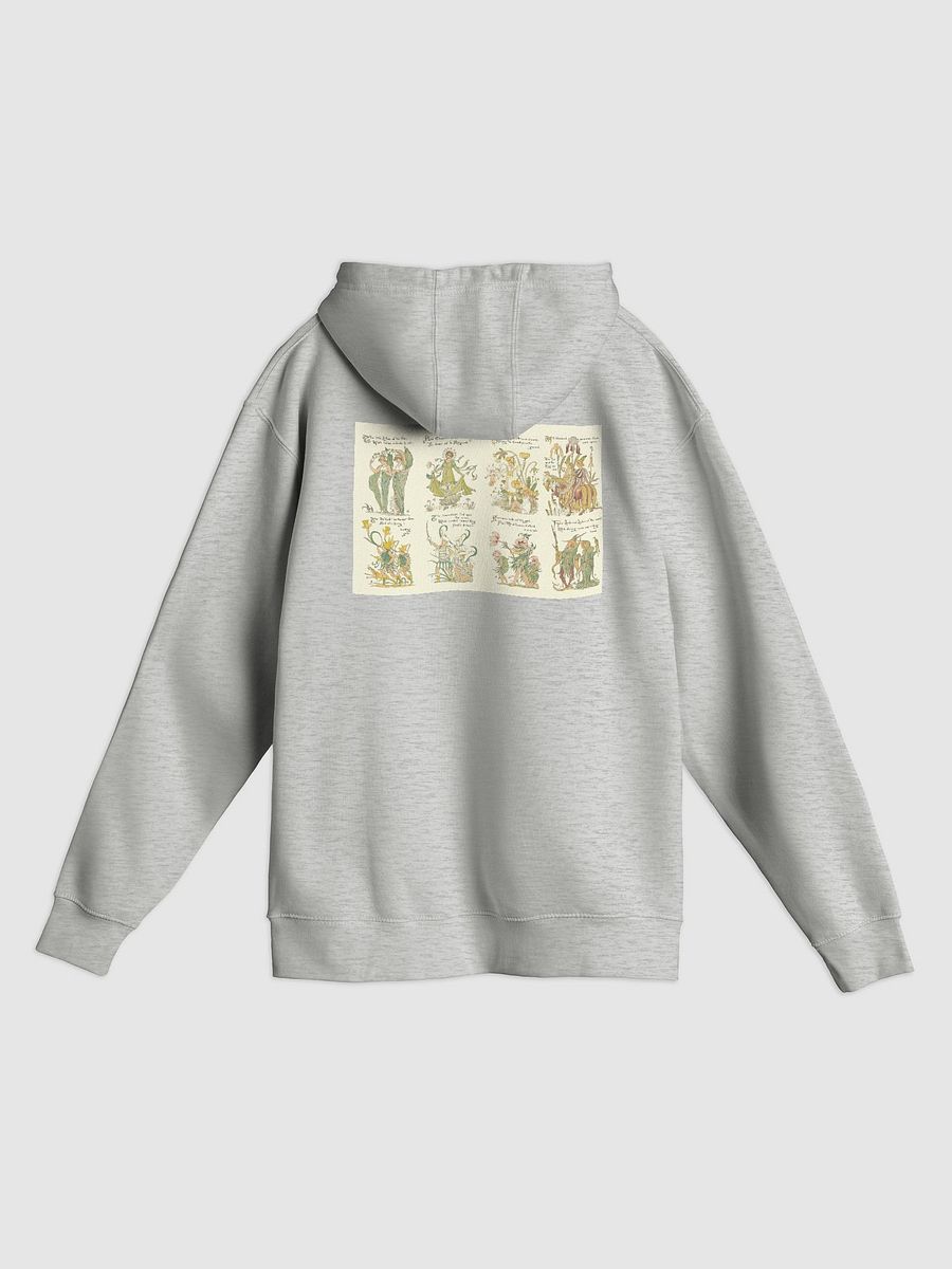 Flora’s Feast Botanical Hoodie – Vintage Floral Art by Dr. Mac Garden Style product image (2)