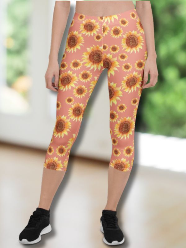 Sunflower Capri Leggings product image (1)