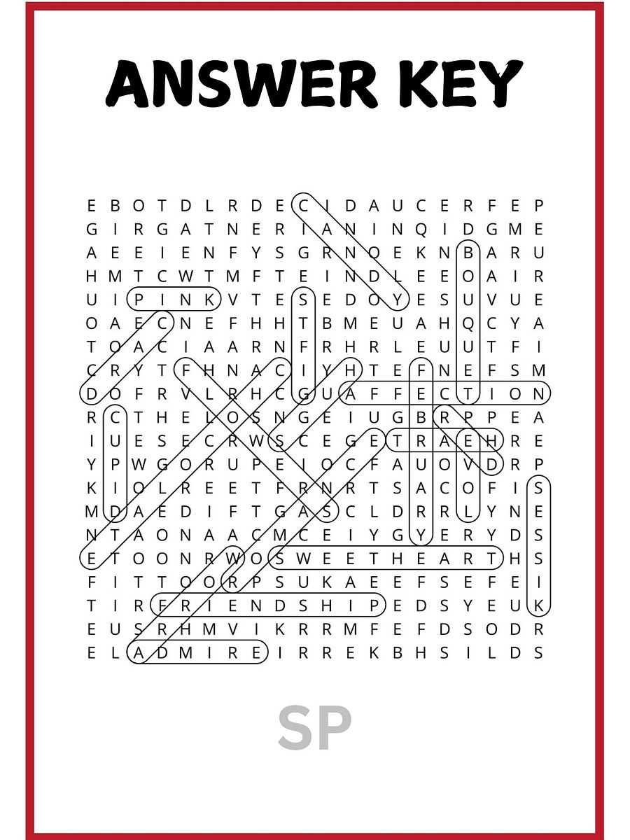 Valentine’s Day Word Search | Fun Holiday Puzzle product image (3)