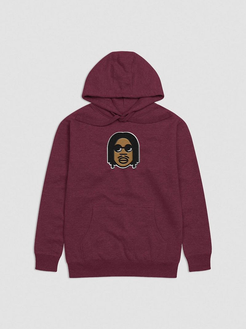 Rail G Face Logo Embroidered Hoodie