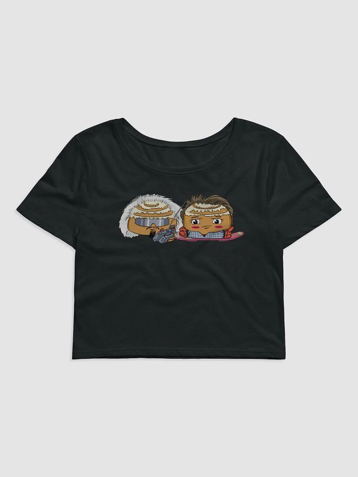 Marty & Doc Crop Top - Artwork by Jay McQuirns product image (1)