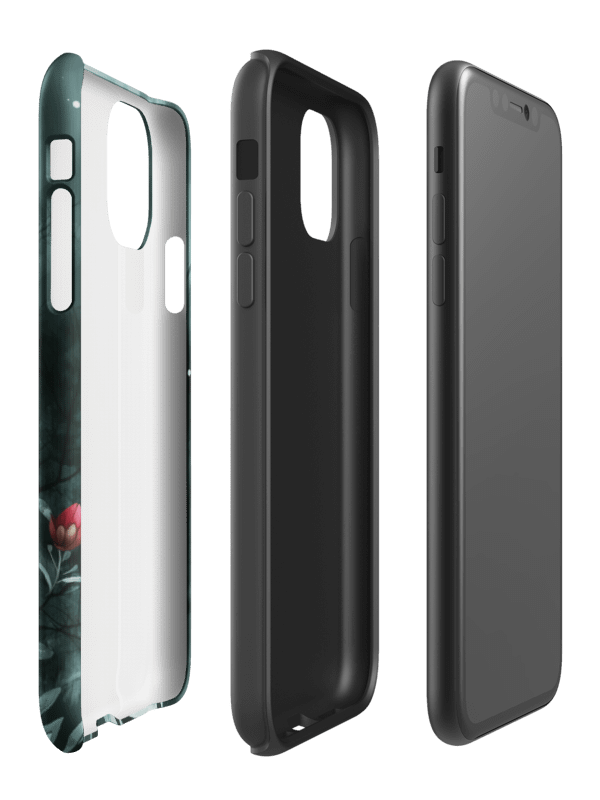 Red Flower Botanical - Tough Phone Case product image (93)